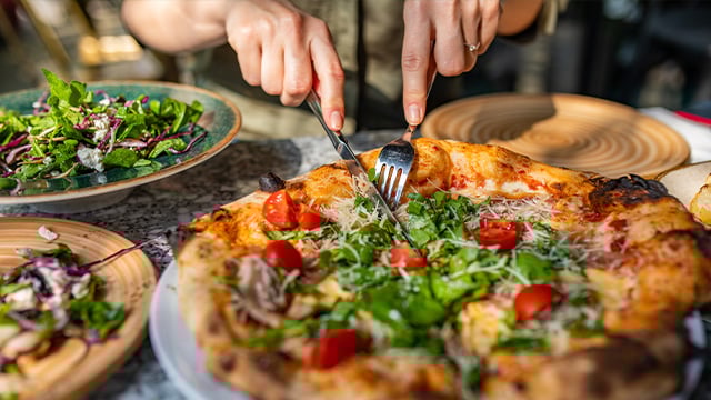 Epassi lounas, napolilaista pizzaa