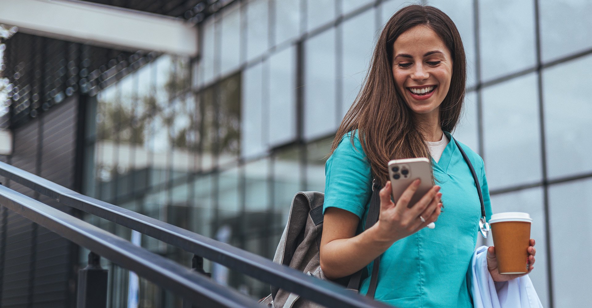 people-phone-nurse-outside-hero