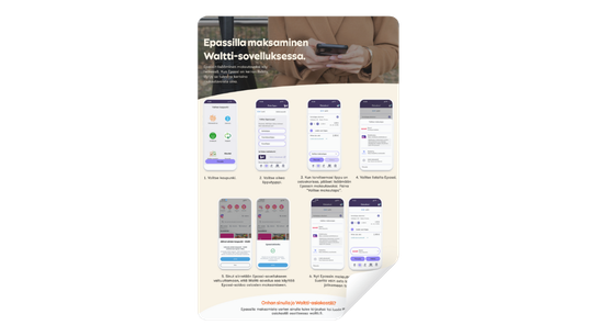 waltti app maksuphjeet