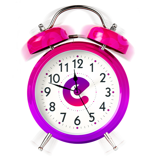 Epassita kuin viimeistä päivää -herätyskello.