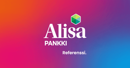 Referenssi: Alisa Pankki osoittaa Epassin lounasedulla arvostavansa henkilöstöään.