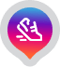 Icon with marker Sport