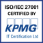 ISO27001 Certified by KPMG IT Certification Ltd -mark-2
