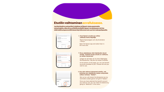 etutilien vaihtaminen - ohjeet - ss