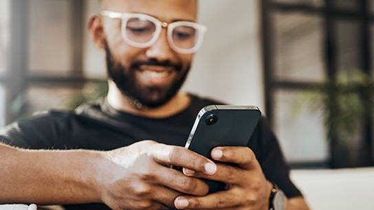 people-phone-sitting-checking-phone-text-image-16-9