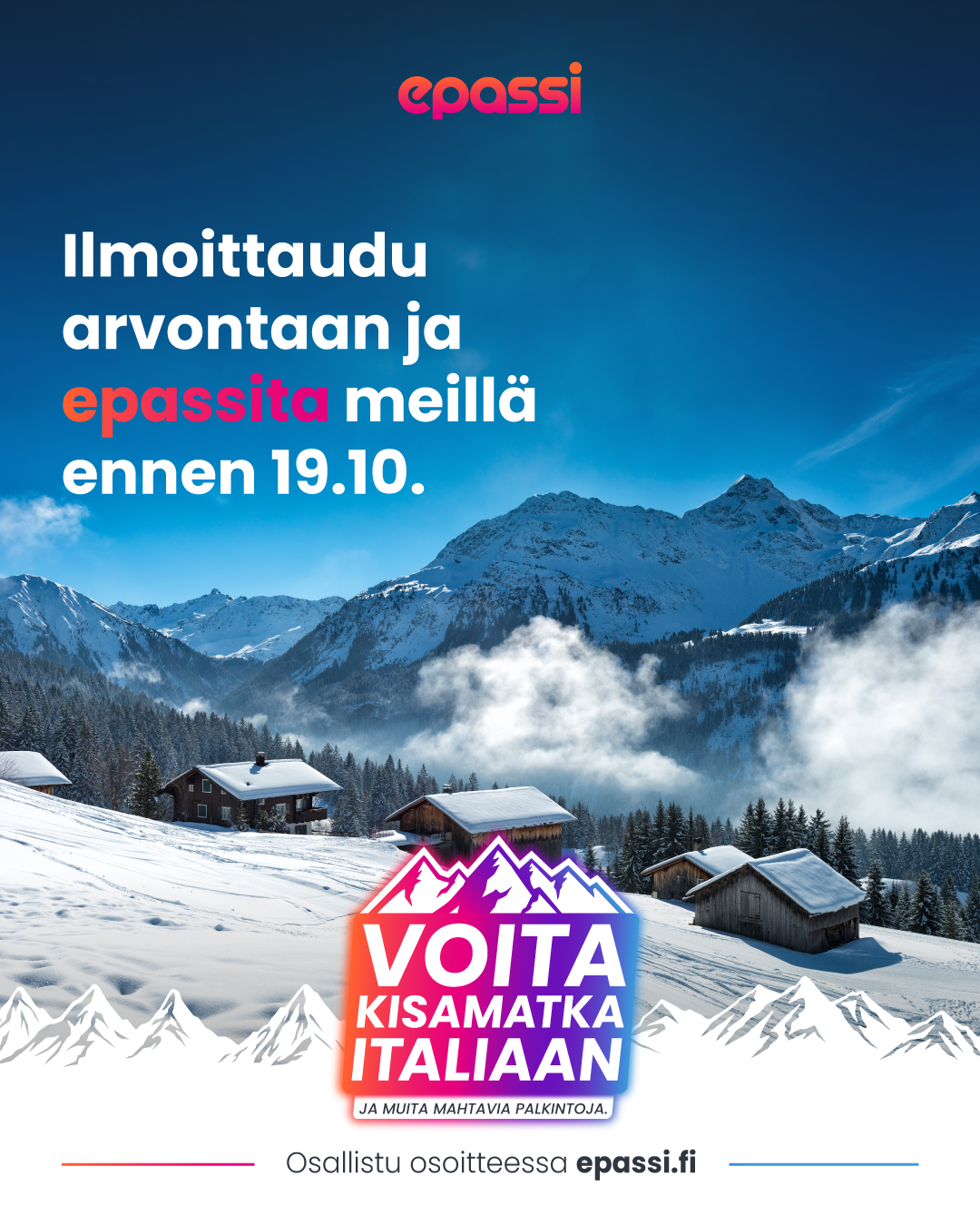 Voita matka - Palveluntarjoaja - post maisemakuva vuoristokylästä 