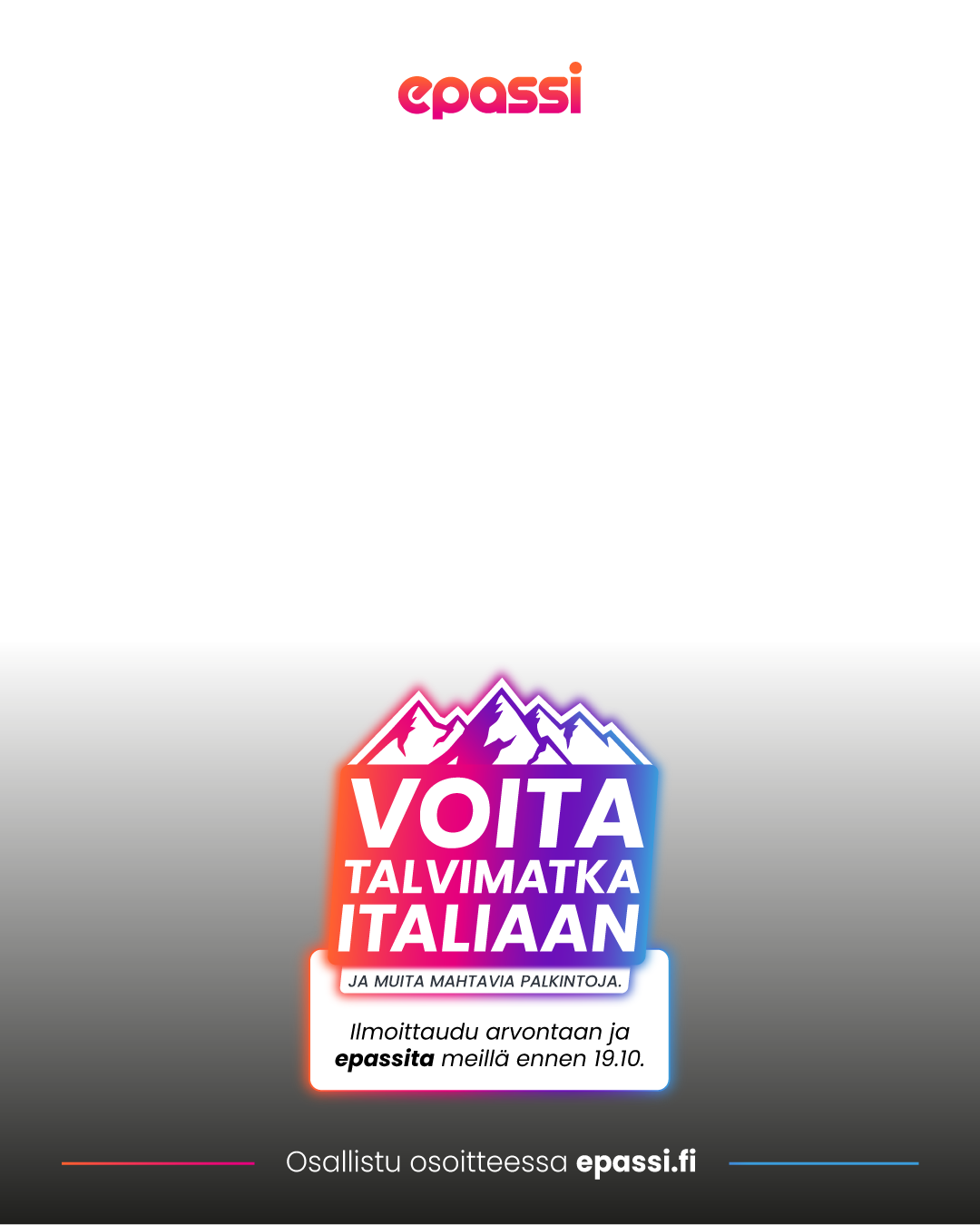 Voita matka - Palveluntarjoaja - Overlay