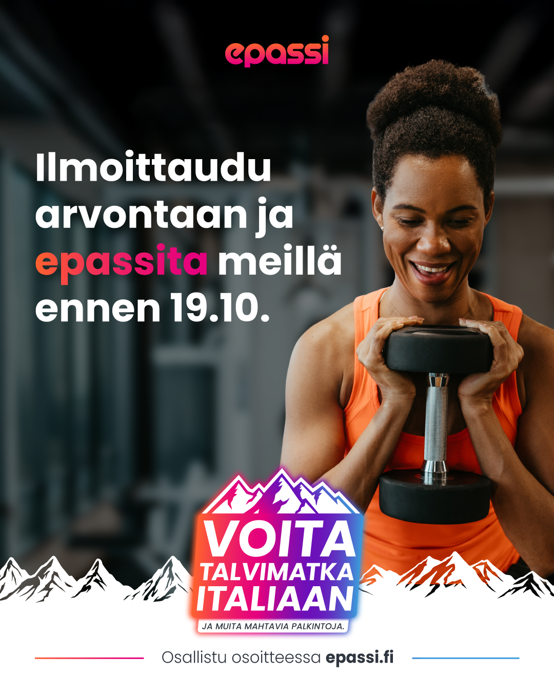 Voita matka - Palveluntarjoaja - Post alt käsipaino