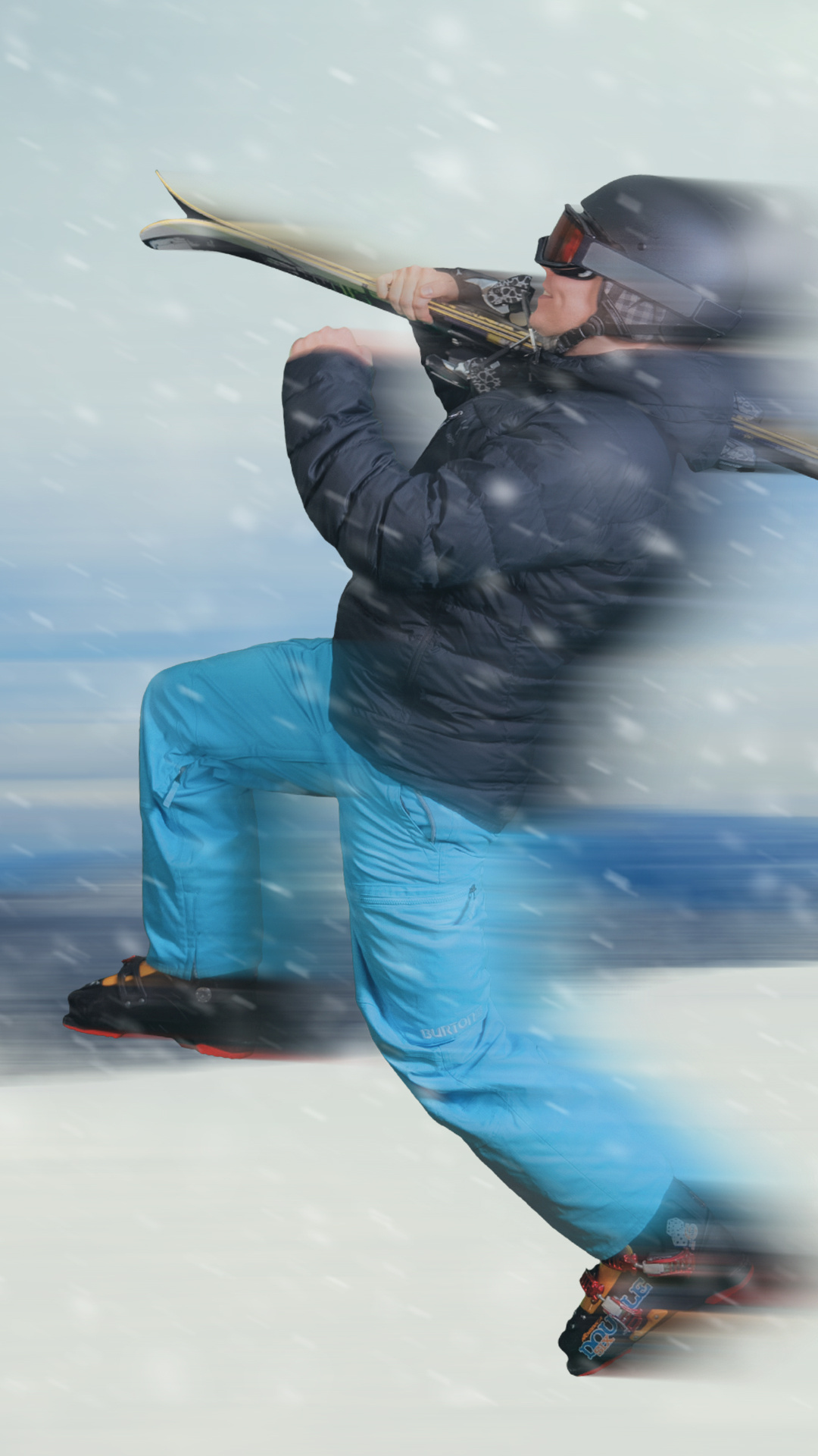 Skiing 9x16